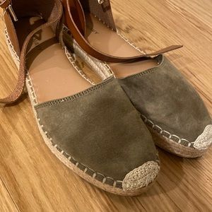Olive Green Espadrilles